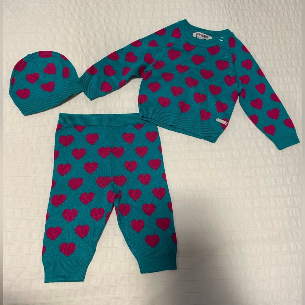 Posh peanut 0-3 month set for girls